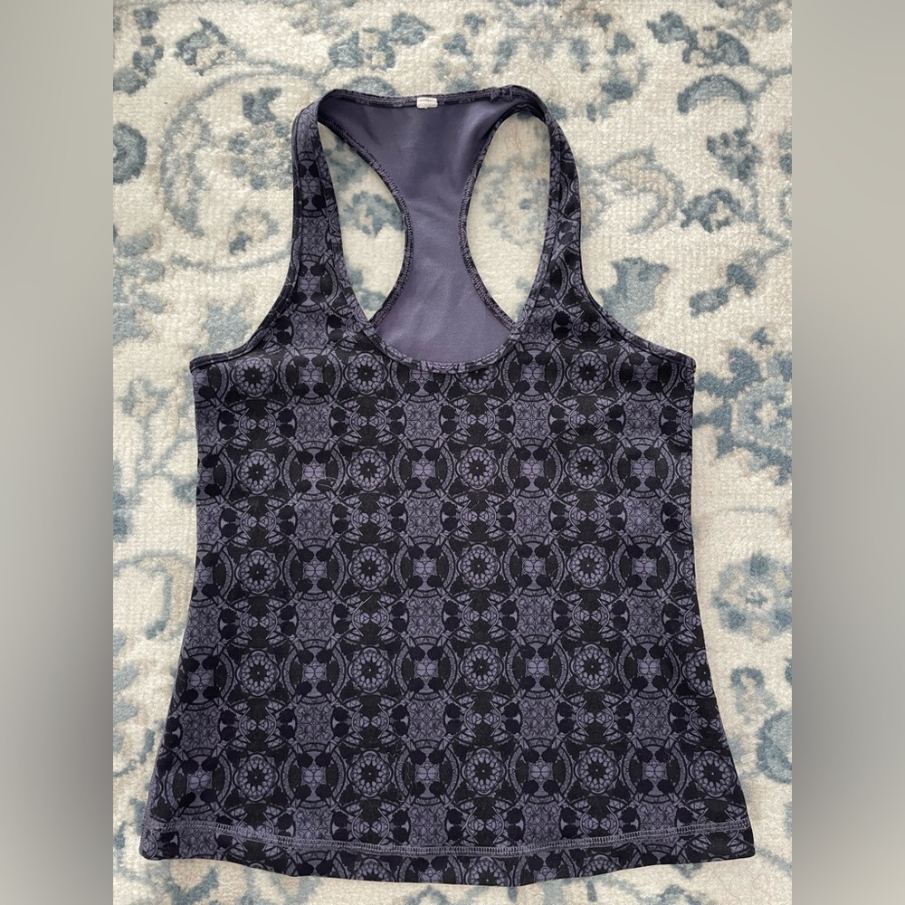 Lululemon Swiftly Tech Tank Top Sweat Life Purple Size S